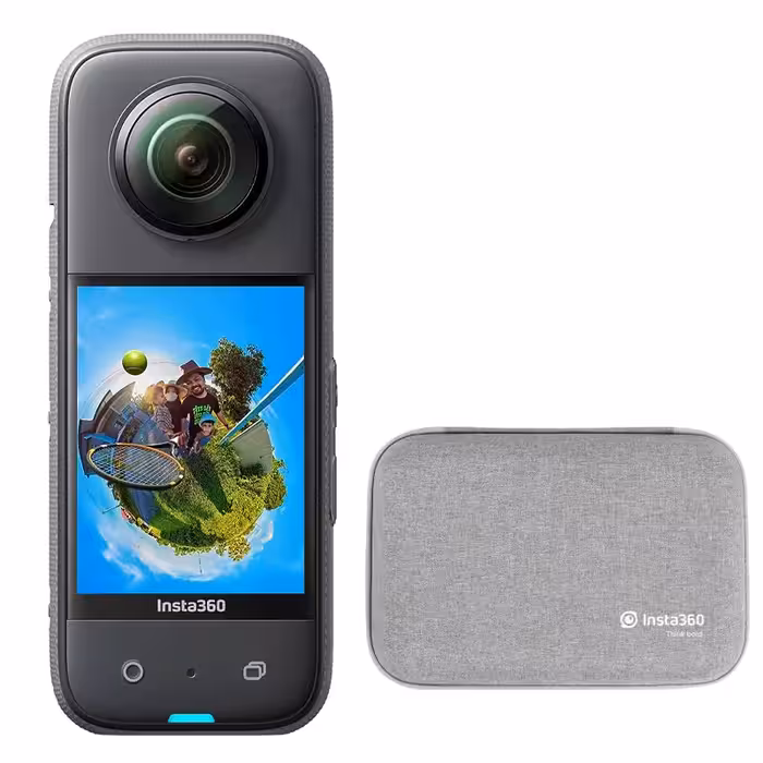 دوربین فیلم برداری ورزشی اینستا 360 مدل insta360 x3 به همراه کیف - کالاوما