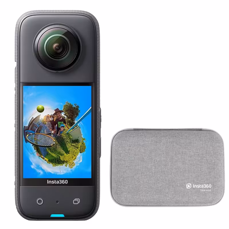 دوربین فیلم برداری ورزشی اینستا 360 مدل insta360 x3 به همراه کیف - کالاوما
