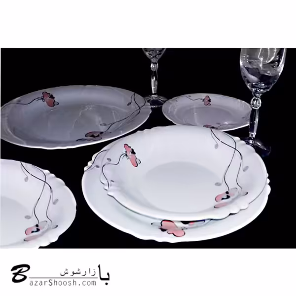 سرویس 6نفره غذاخوری 28پارچه پارس اپال مدل 294