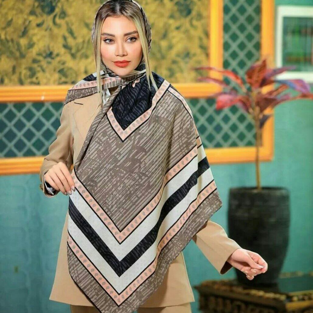 روسری نخی دستدوز