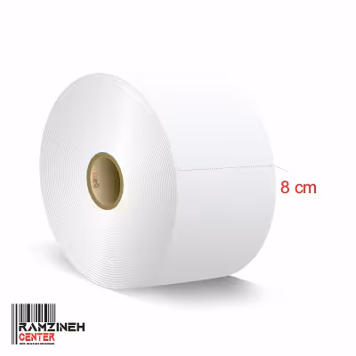 لیبل تایوک عرض 8 سانتیمتر (Tyvek)