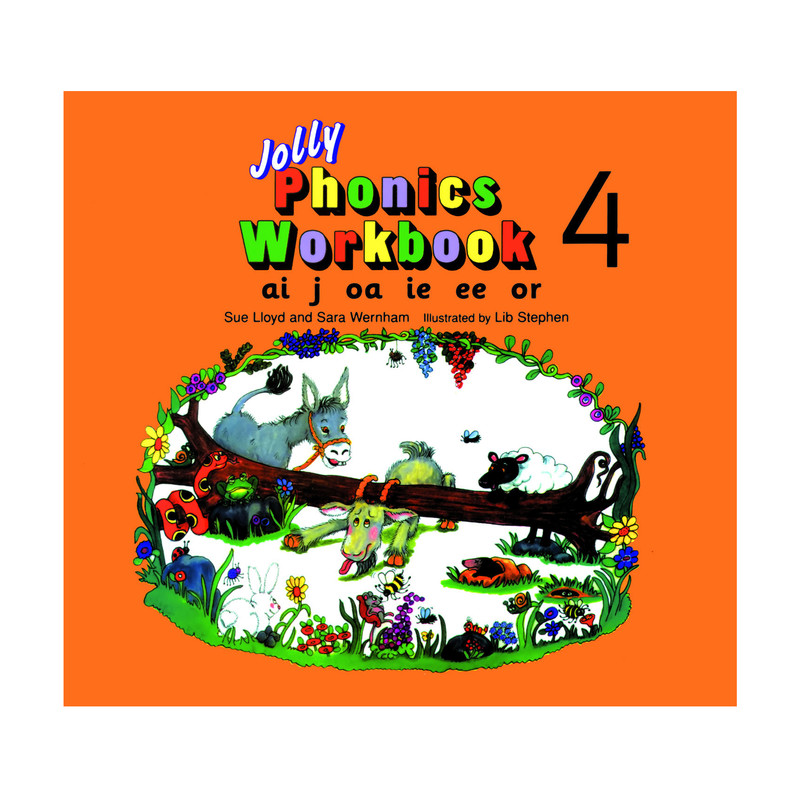 کتاب Jolly Phonics Workbook 4 اثر Sara Wernham and Sue Lioyd انتشارات هدف نوین