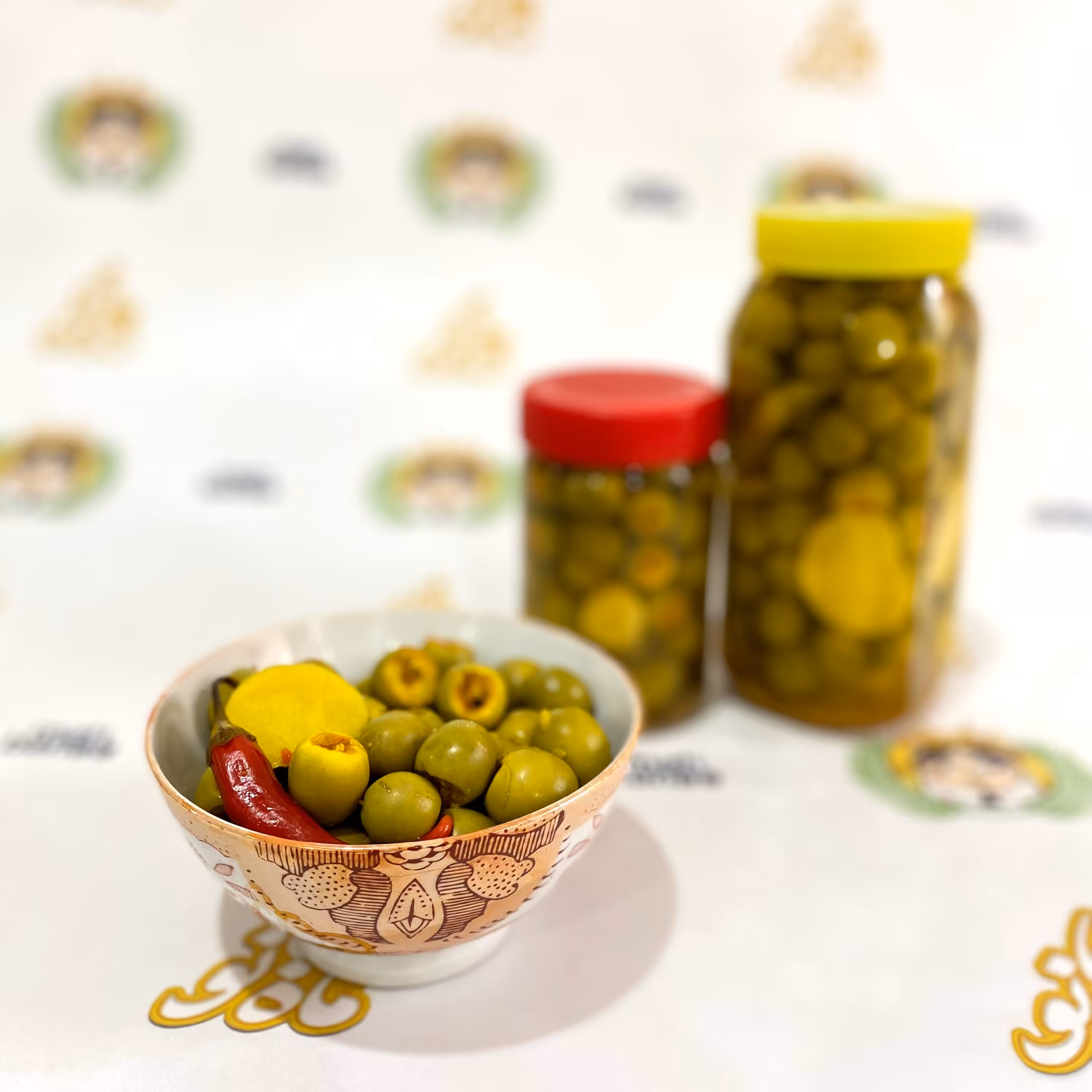 ترشی پَهَک شکم پر (خرمای نارس) 