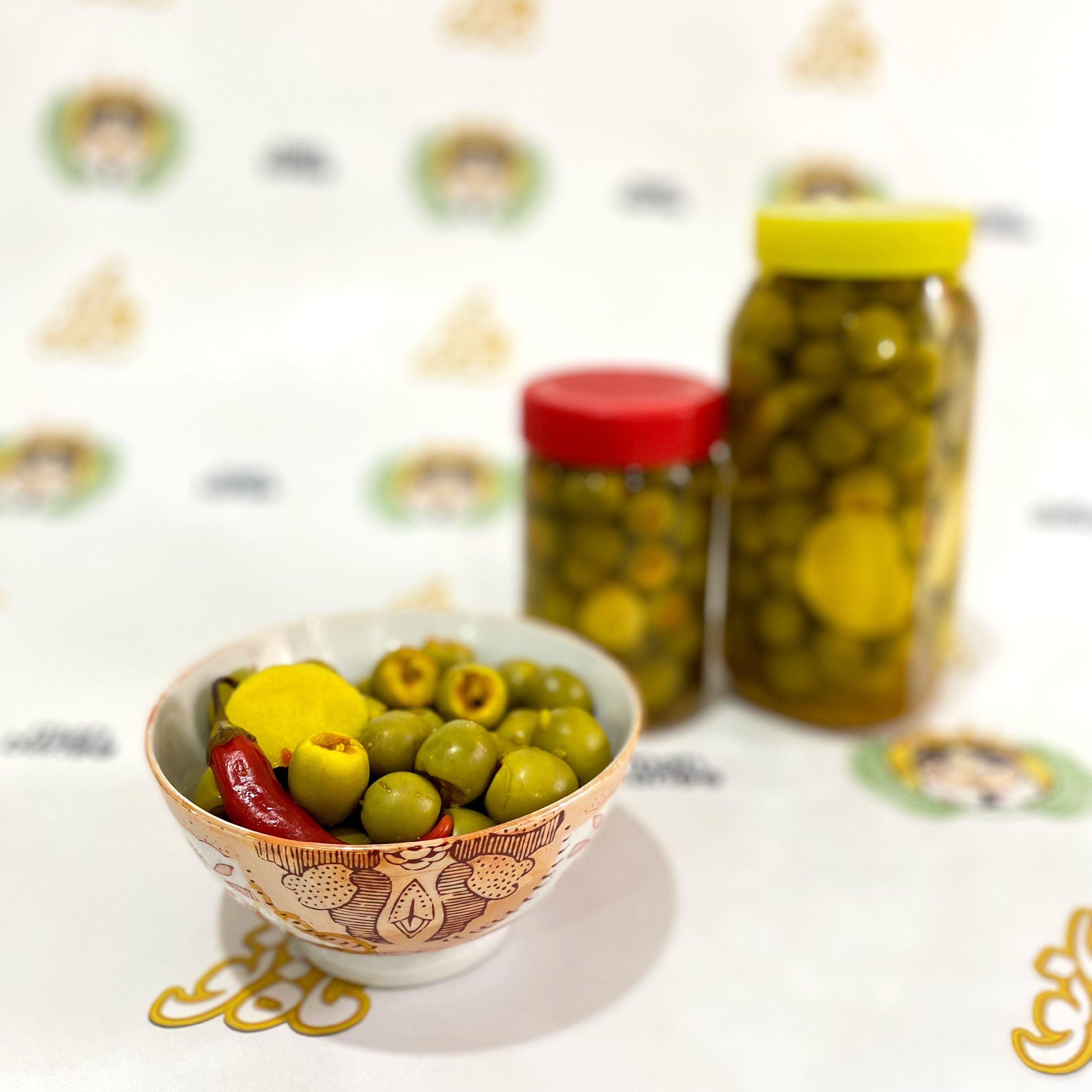 ترشی پَهَک شکم پر (خرمای نارس) 