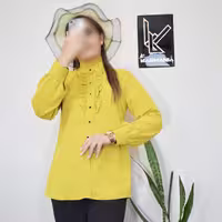 شومیز مجلسی زنانه کد2133 الیزه گرم بالا