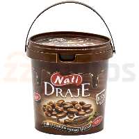 دراژه بیسکوییت با روکش شکلات شیری ناتی وزن 425 گرم