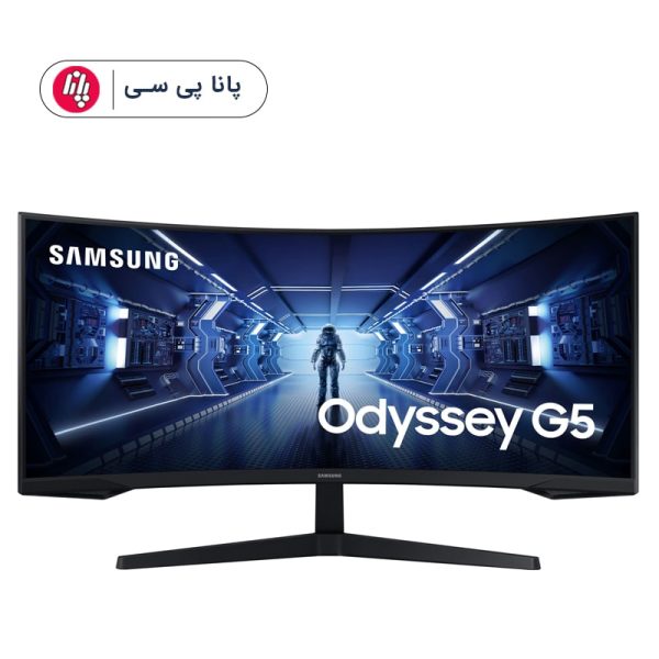 مانیتور منحنی گیمینگ 34 اینچ سامسونگ مدل Samsung Odyssey G5 – C34G55TWWM