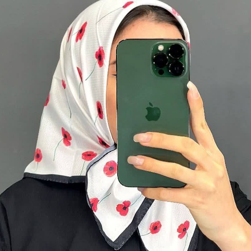روسری مینی اسکارف شیک روسری قواره کوچک 3