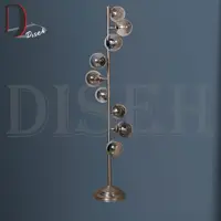 آباژور مولکولی سیلور با حباب دودی-برند دکوراتیو دیسه