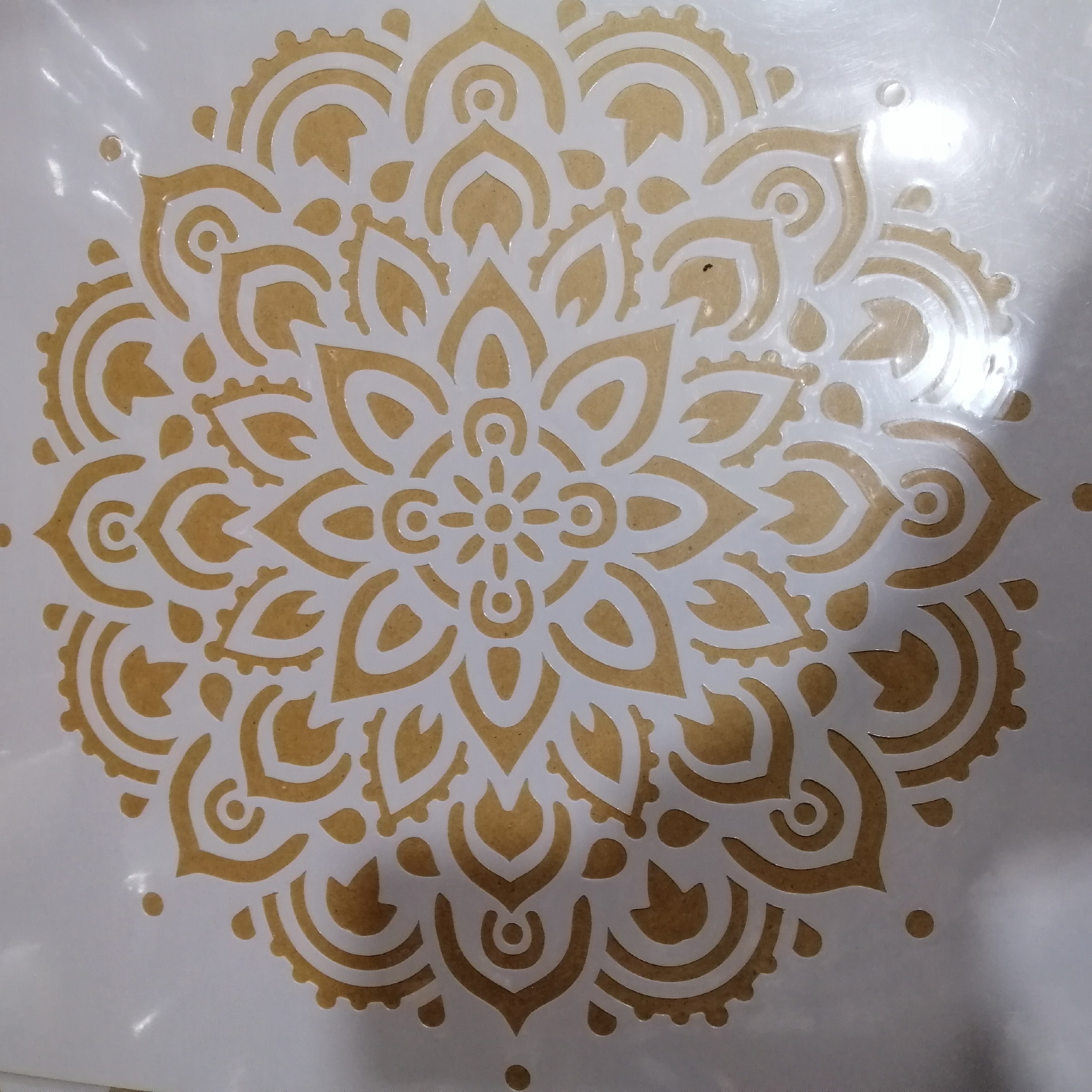 شابلون طرح دایره خورشیدی سایز 40 در 70 سانت