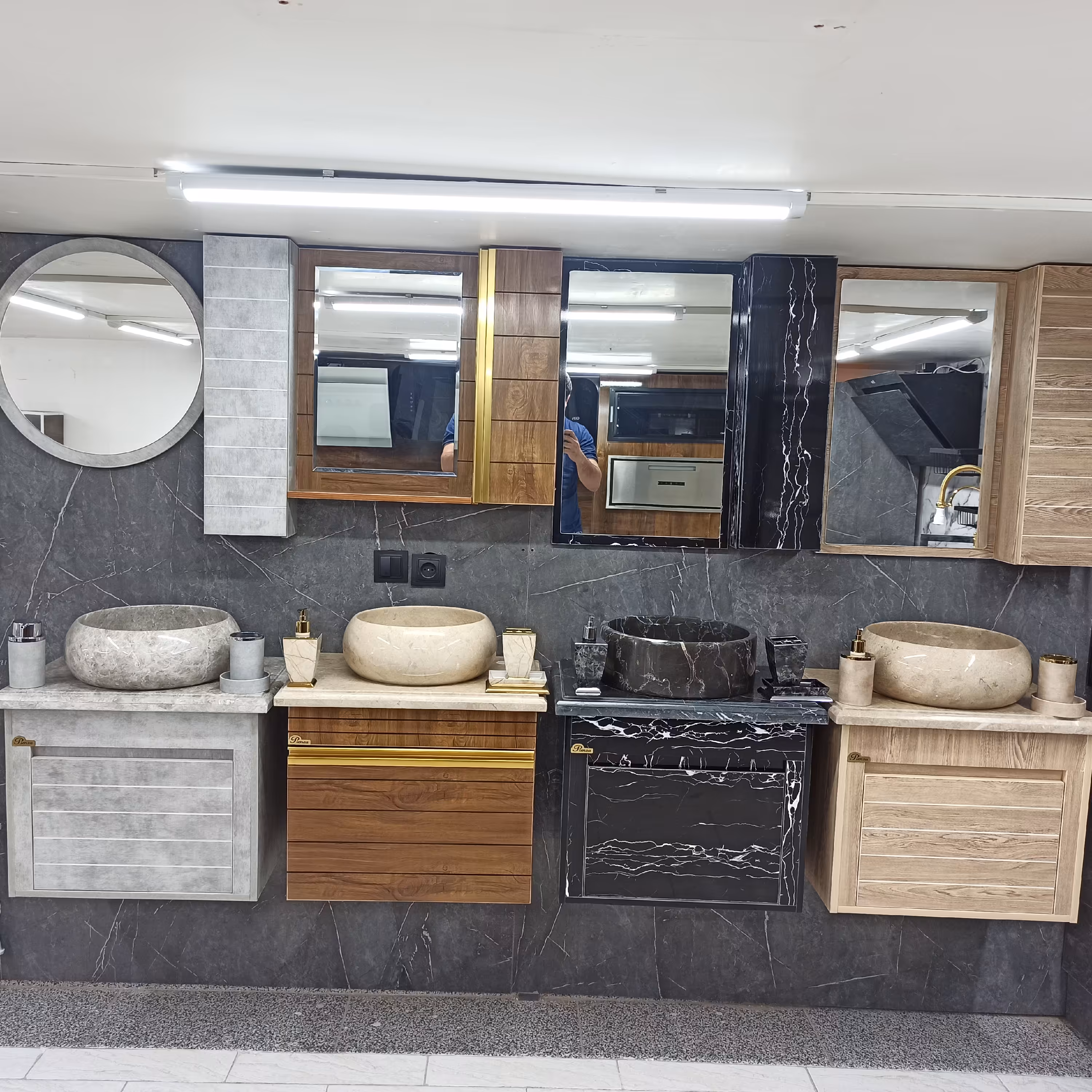 ست کامل اینه باکس روشویی(ارسال رایگان)