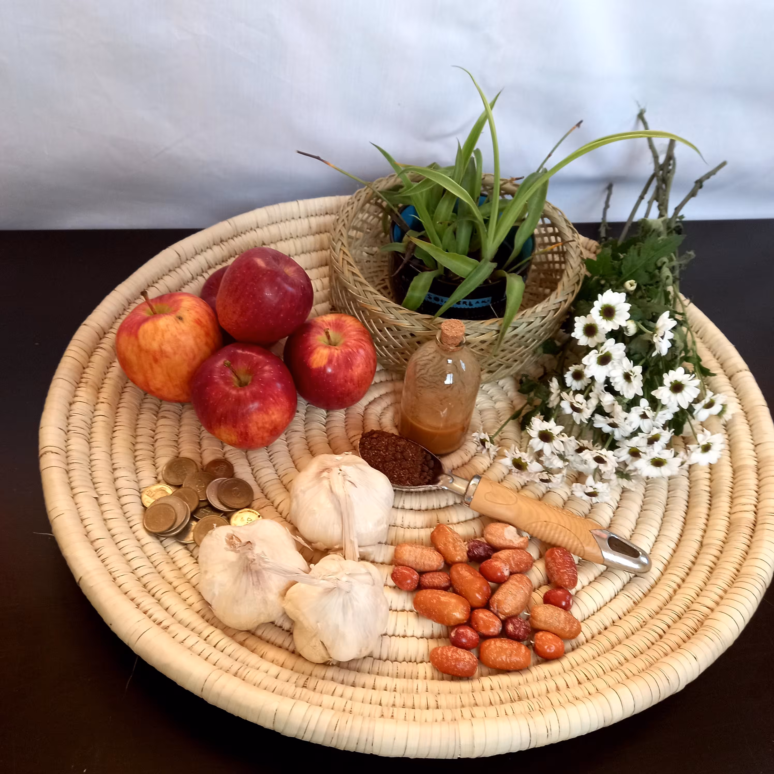 طبق حصیری  قطر 50