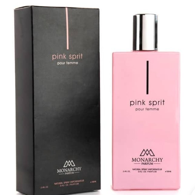 ادوپرفیوم زنانه  اصلی مونارچی مدل PINK SPRIT حجم 100 میلی لیتر