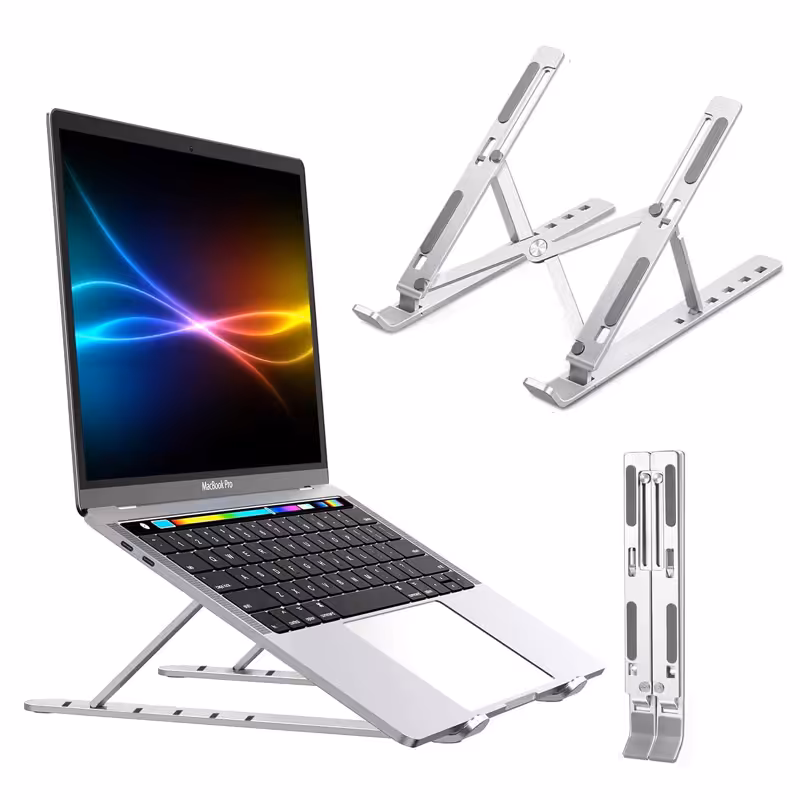 پایه آلومینیومی تاشو لپتاپ مدل C8C8 ALUMINUM LAPTOP STAND