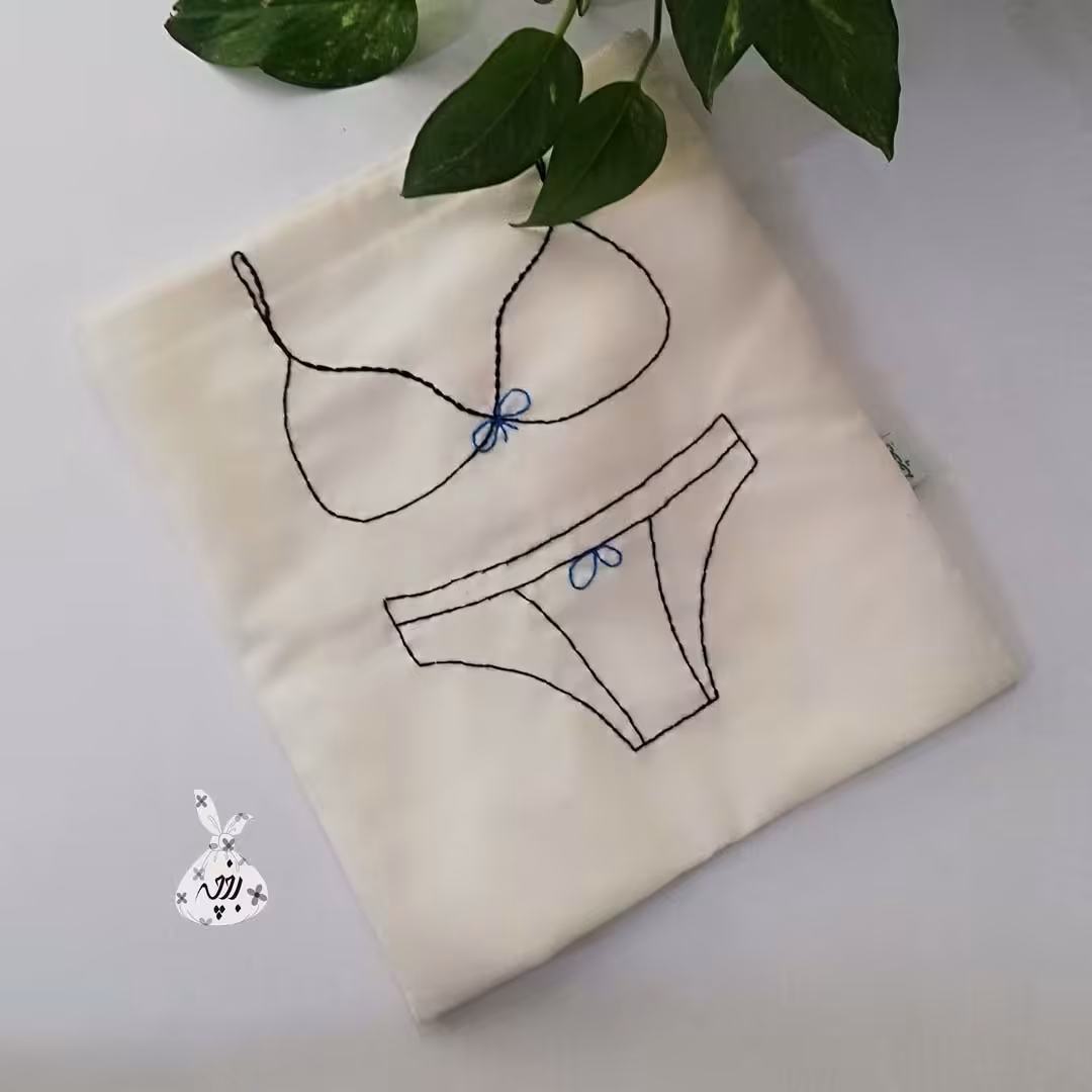 کیسه طبقه بندی لباس زیر  مناسب استفاده داخل چمدان و کمد و..