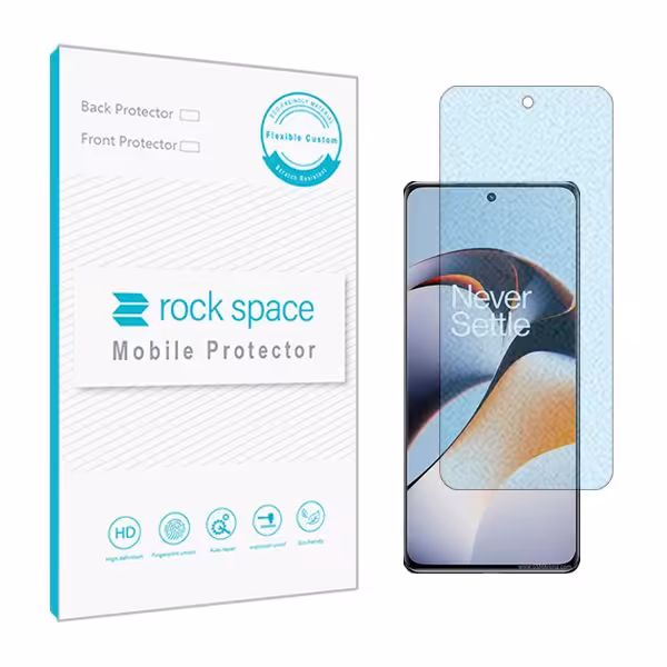 گلس وان پلاس 11R مدل مات آنتی بلو برند راک اسپیس کد S