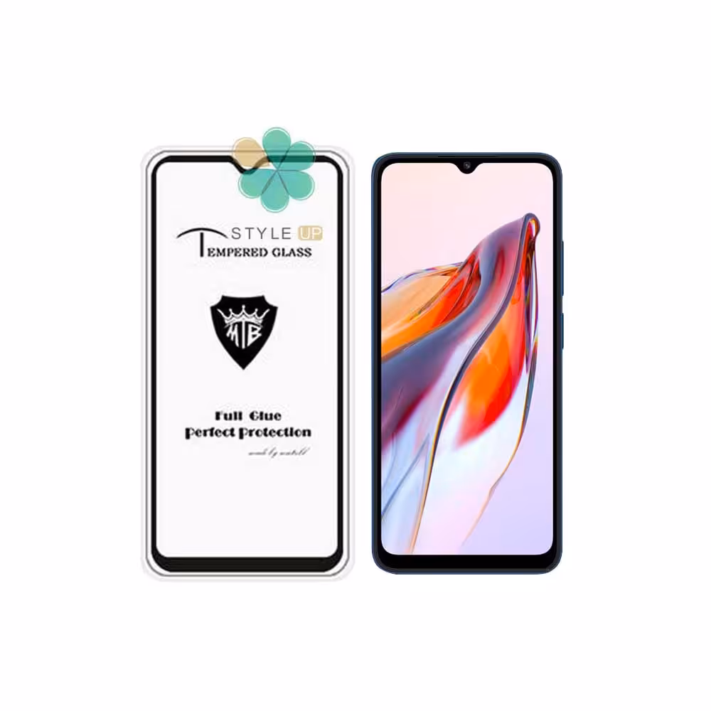 گلس میتوبل گوشی شیائومی Xiaomi Redmi 12C مدل تمام صفحه