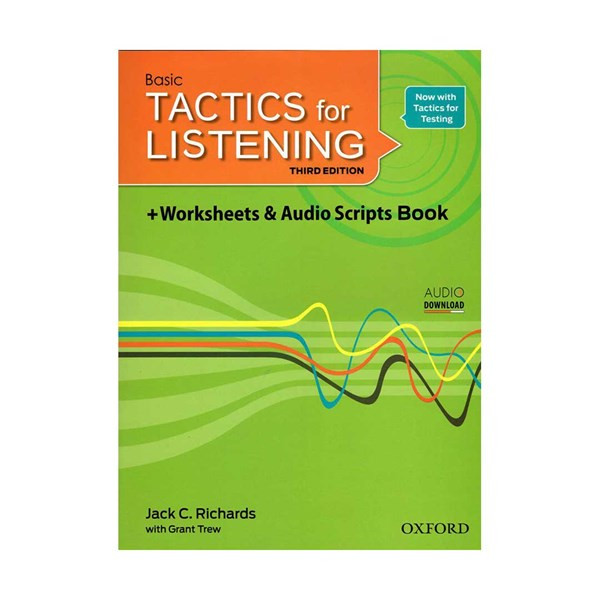 کتاب Basic Tactics For Listening third Edition اثر Jack C.Richards and Grant Trew انتشارات Oxford