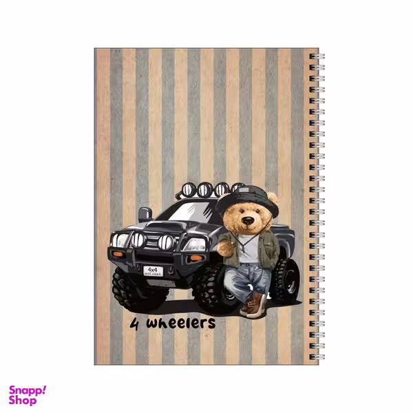 دفتر مشق 50 برگ بامبیلیپ طرح عروسک تدی کد 4704483