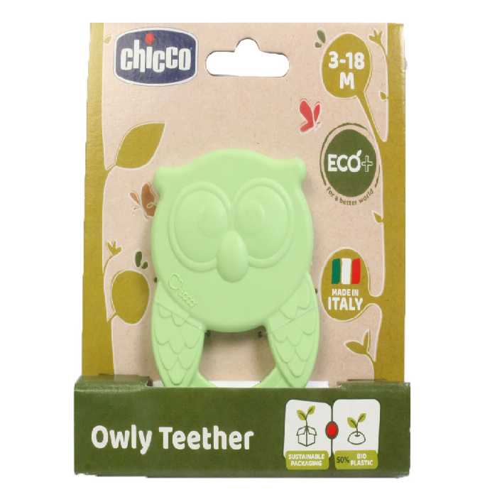 دندانگیر سیلیکونی گیاهی نوزادی 18-3 ماه طرح حیوانات چیکو CHICCO