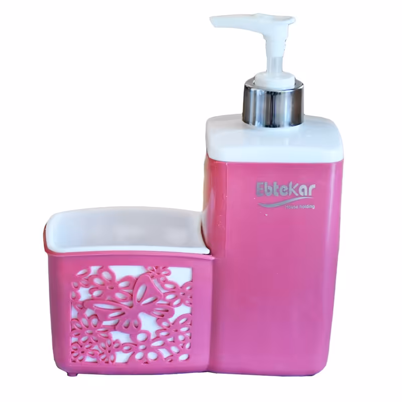 جا اسکاچ و پمپ مایع ظرفشویی ابتکار کد EB07002-دارای رنگبندی