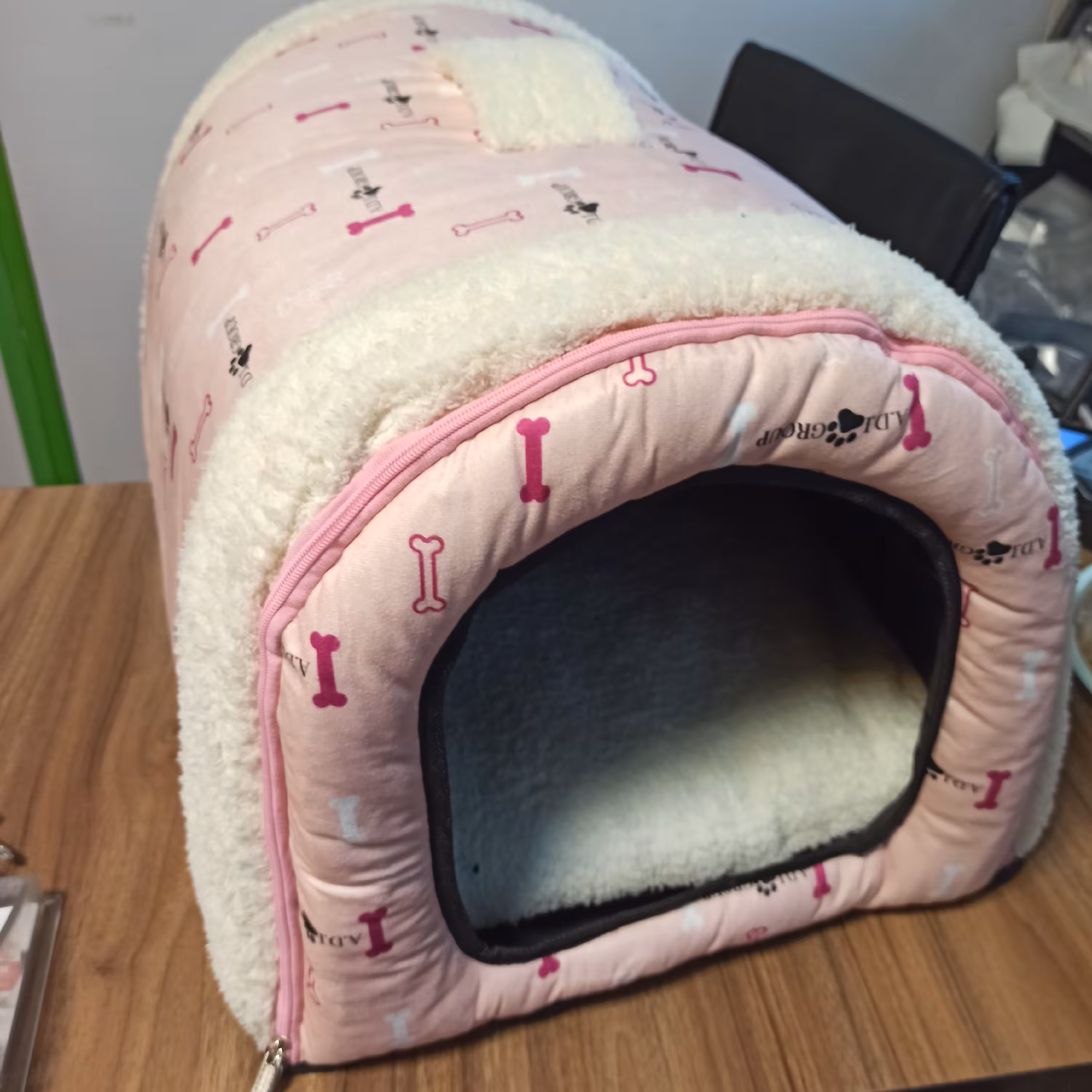 جای خواب دو حالته باکس سگ و گربه 