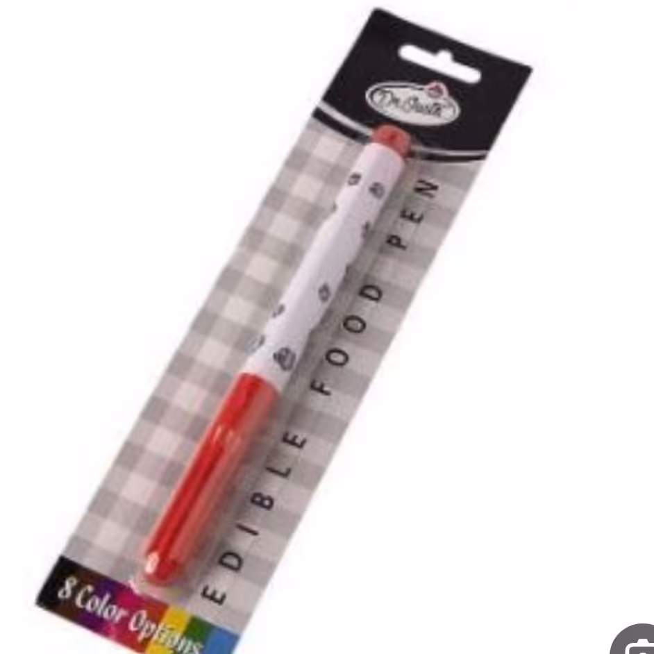 ماژیک خوراکی قرمز فوندانت 