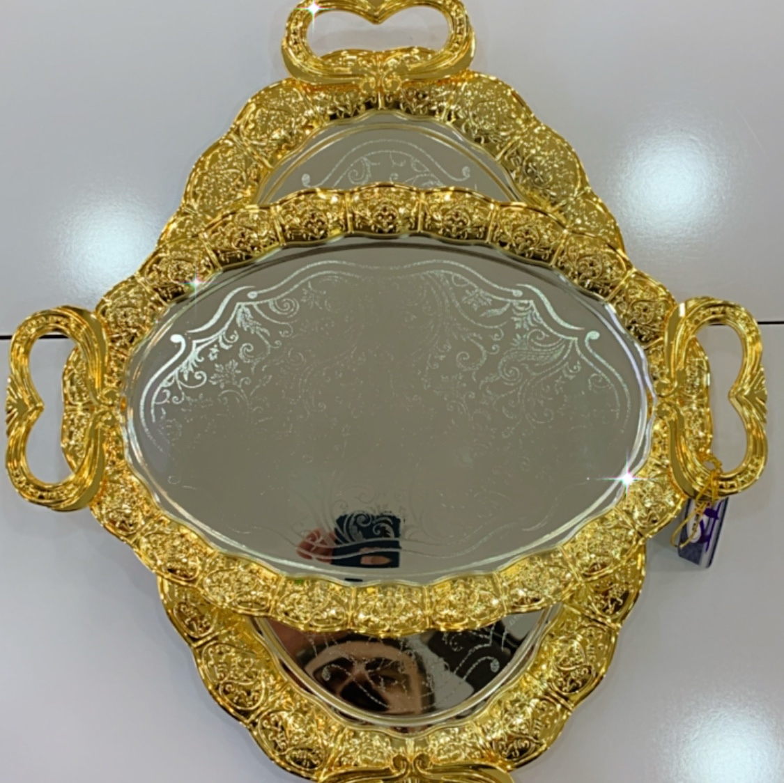 سینی دوتایی وارداتی چای اصل