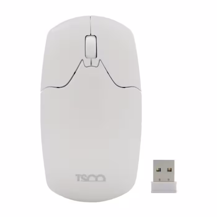 ماوس بی سیم تسکو مدل tm-681w. رنگ سفید