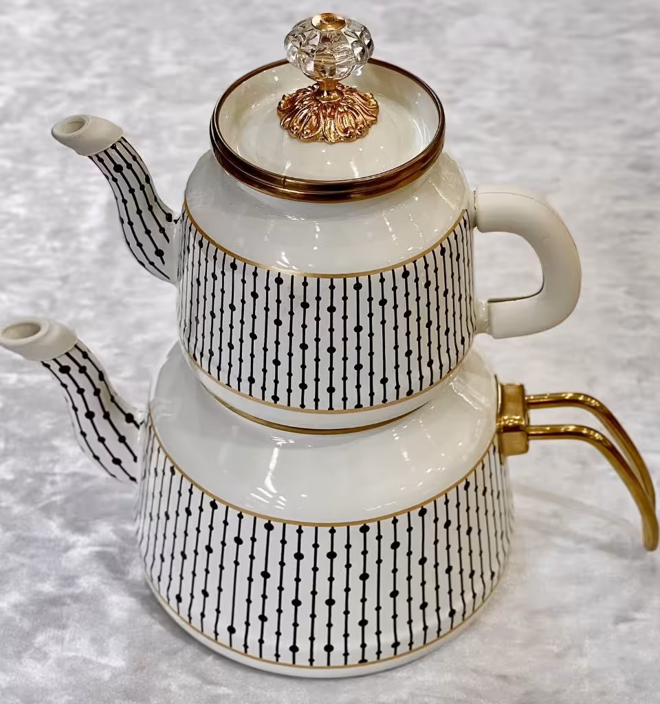 کتری قوری لعابی میس بتی طرح damla