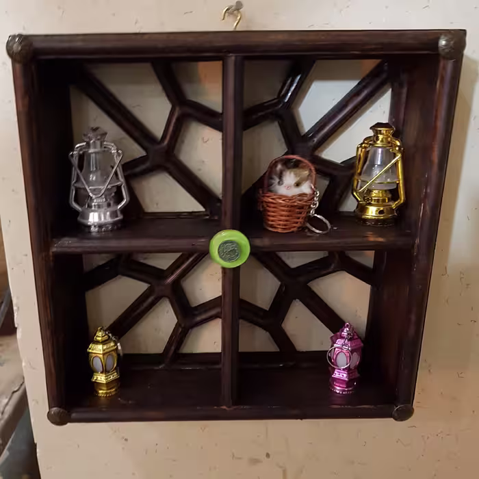 شلف دیواری چهار خانه