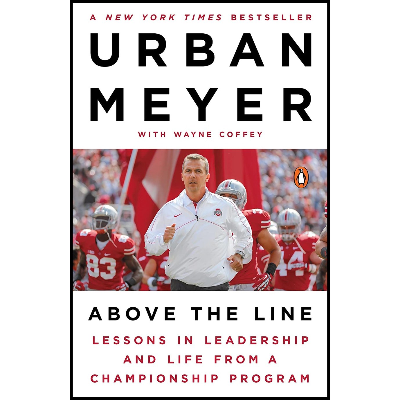 کتاب زبان اصلی Above the Line اثر Urban Meyer and Wayne Coffey