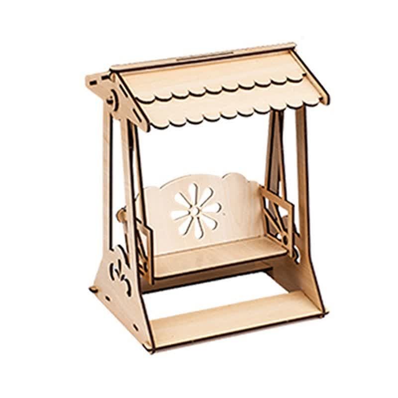 پازل چوبی سه بعدی طرح تاب مدل 22001 ارغنون آساناپخش 