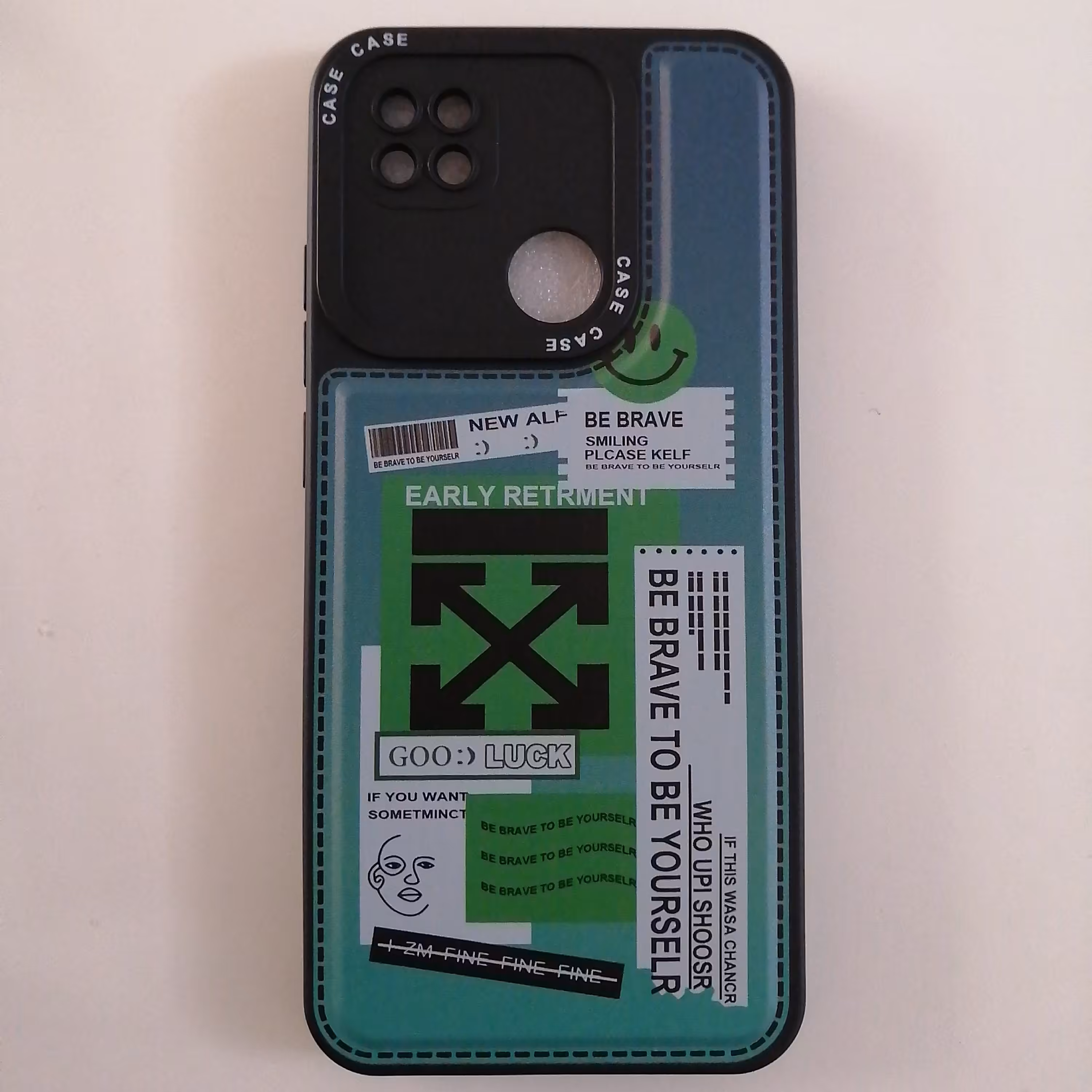 قاب special طرح دار برای گوشی شیائومی redmi 10a و redmi 9c دارای محافظ لنز دوربین 