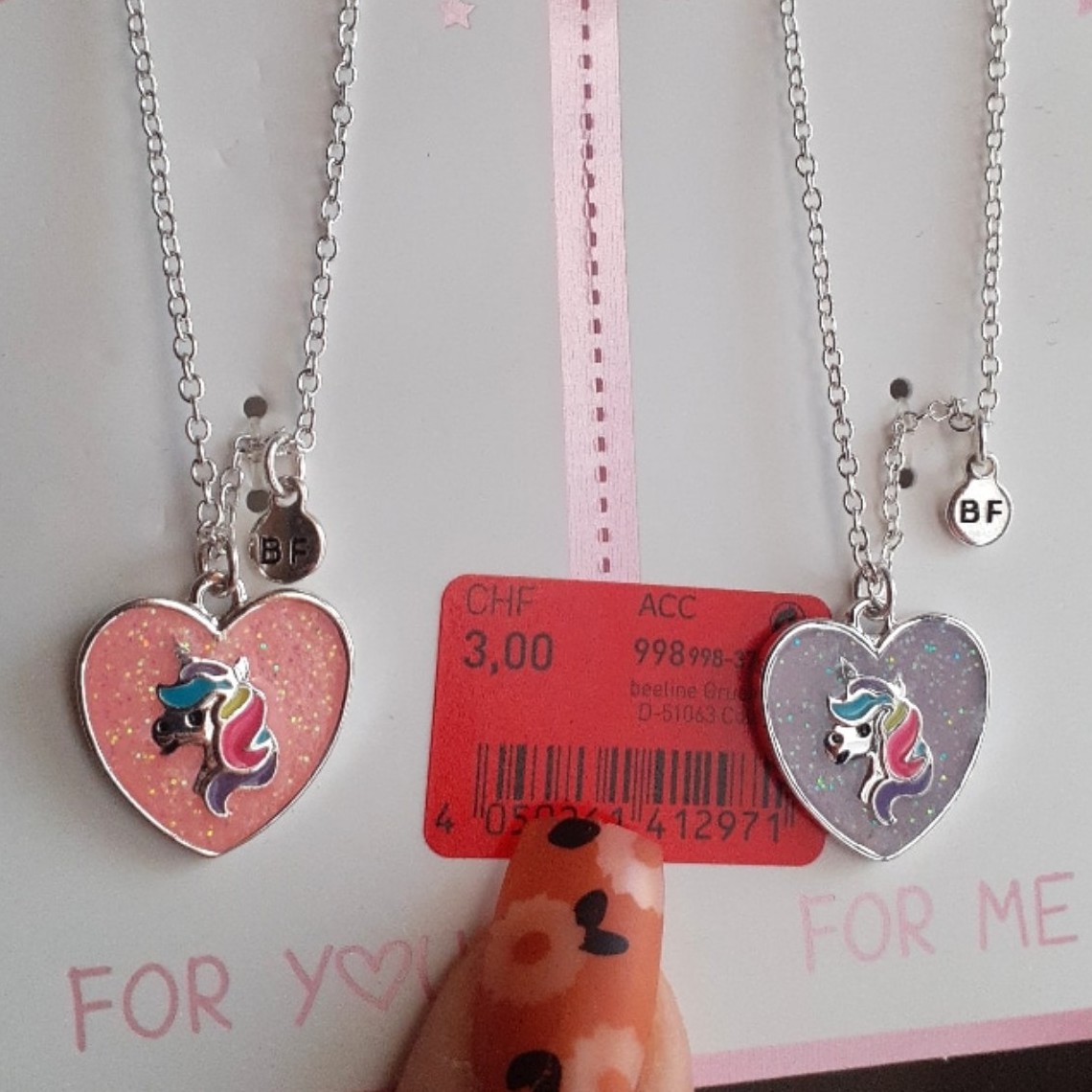 گردنبند ست ست گردنبند دوستی گردنبند دوستی گردنبند قلب گردنبند تک شاخ تکشاخ گردنبند دوستی ست گردنبند ولنتاین گردنبند هدیه