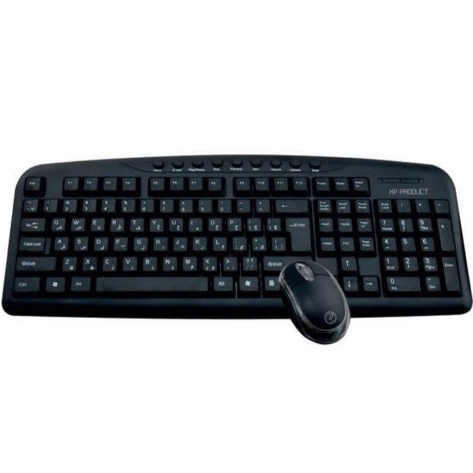 کیبورد و ماوس با سیم ایکس پی مدل 9600 ام
