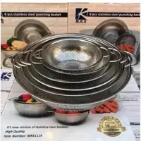 سرویس آبکش پانچ استیل ام آر اس 6 تکه با کیفیت 
