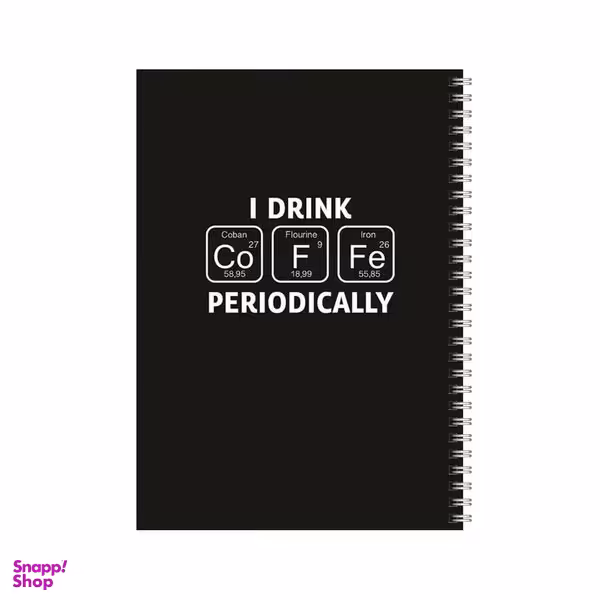 دفتر مشق 80 برگ بامبیلیپ طرح کلید فوری قهوه کد 4332742