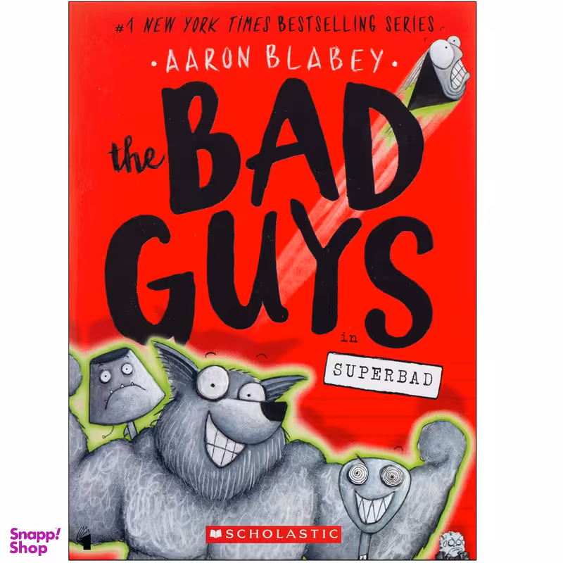 کتاب bad guys 8 اثر Aaron Blabey انتشارات معیار علم