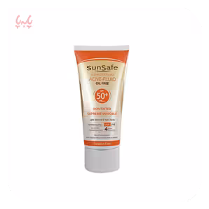 فلوئید ضدآفتاب فاقد چربی+SPF50 سان سیف