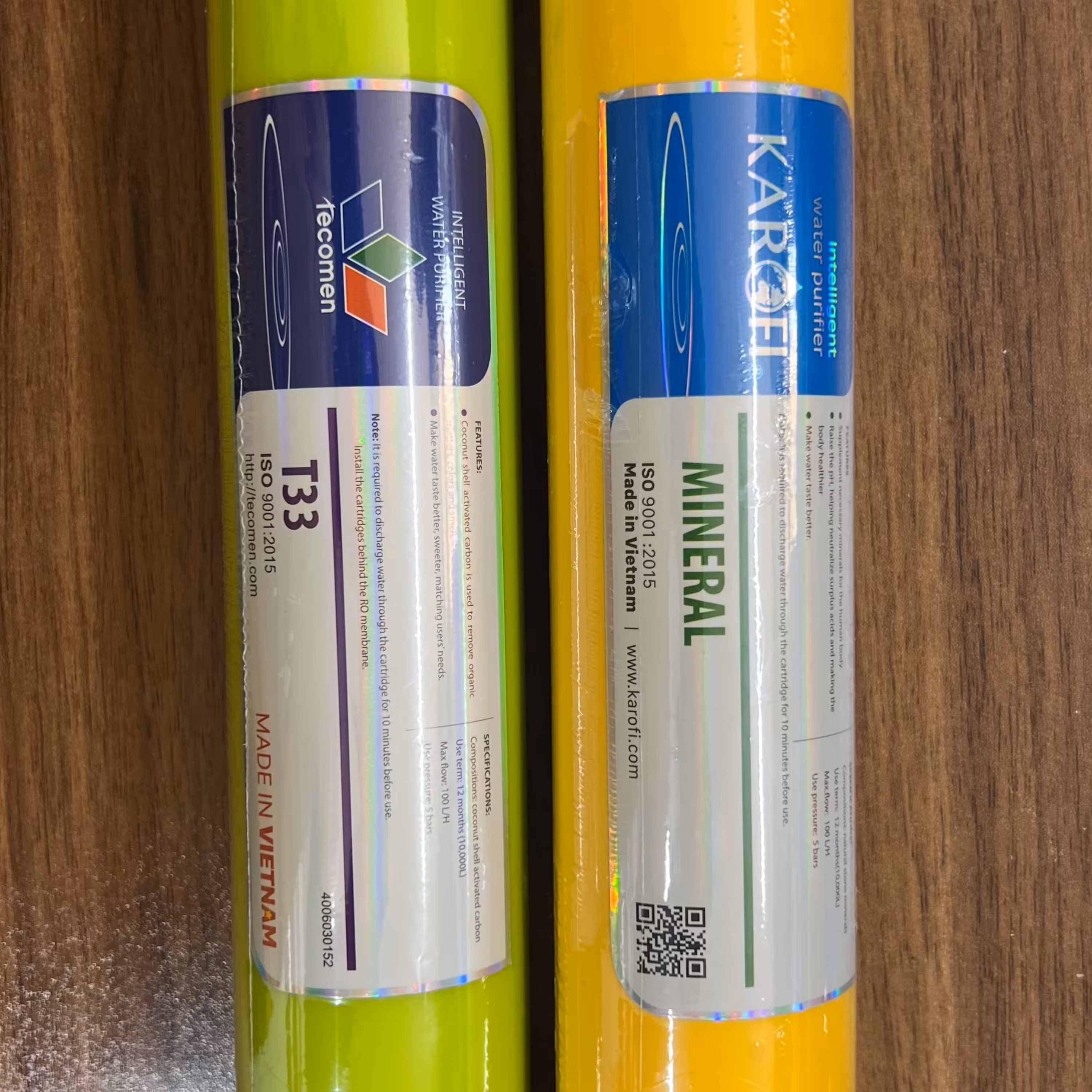 فیلتر تصفیه اب فیلتر پست کربن و مینرال ویتنام