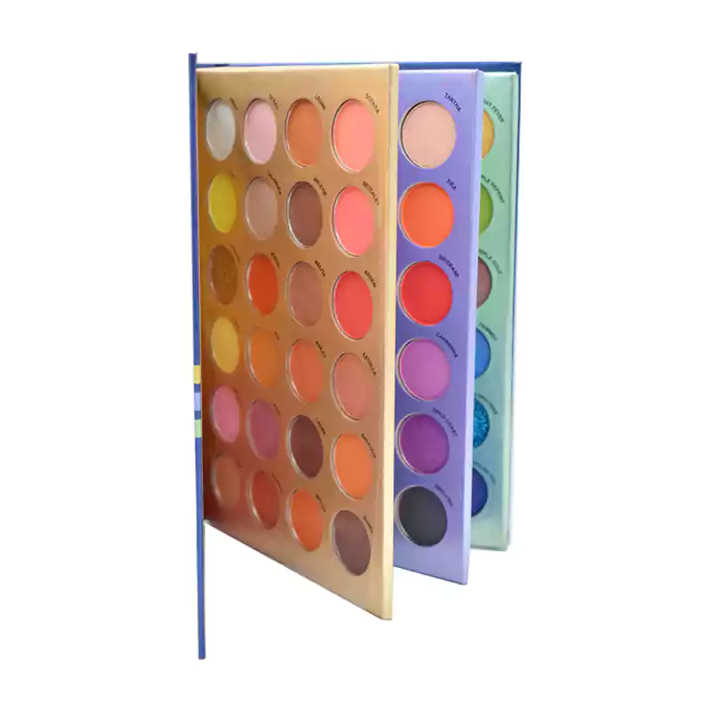 سایه کتابی سه صفحه ای 72 رنگ ترکیبی beauty glazed oof330