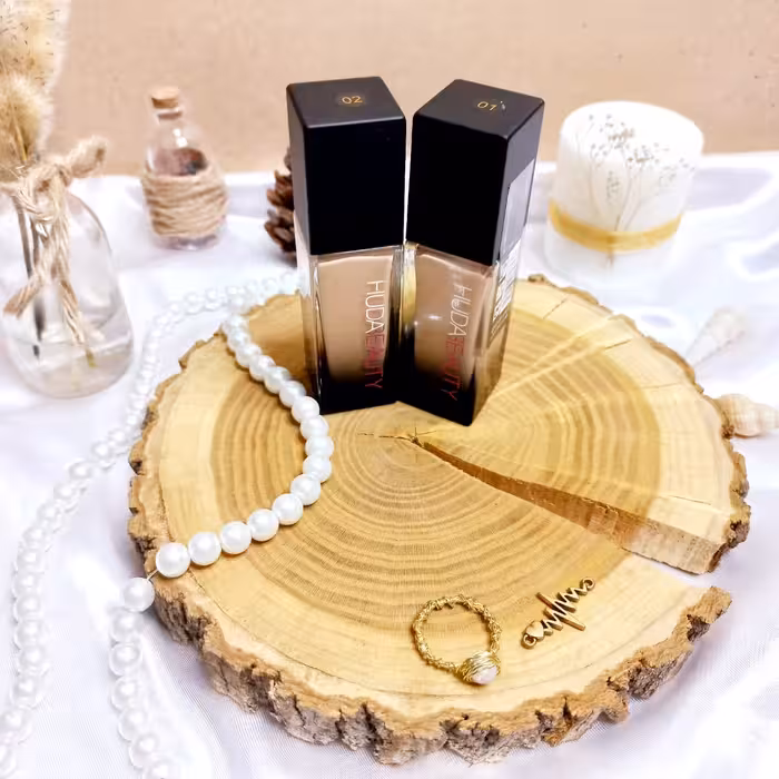 کرم پودر حاوی آرگان هدی بیوتی HUDA BEAUTY