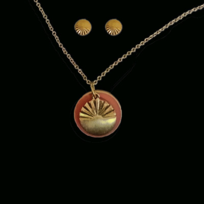 نیم ست زیورآلات مدل بهتا