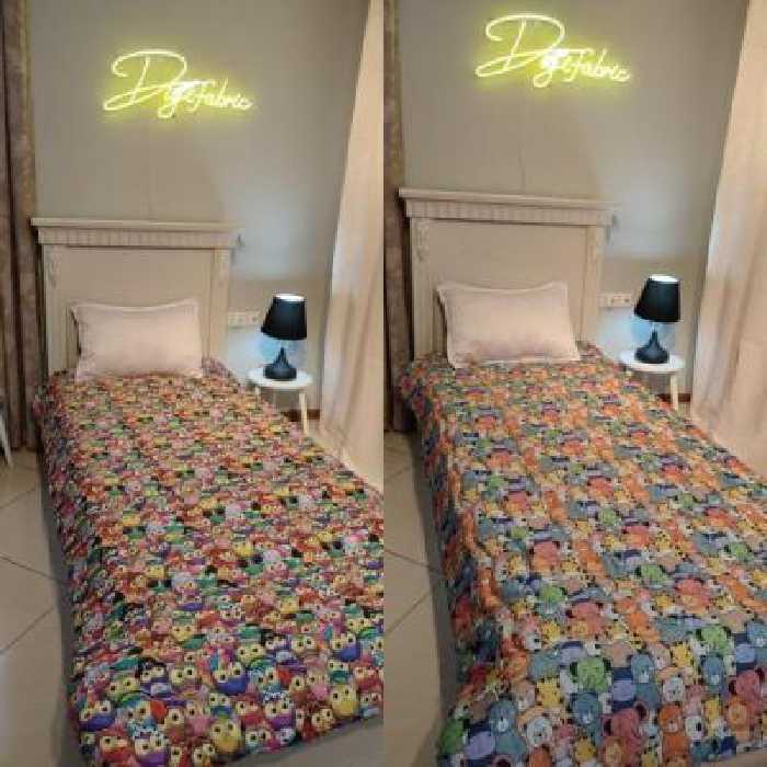 لحاف یک نفره طرح پترن جفد