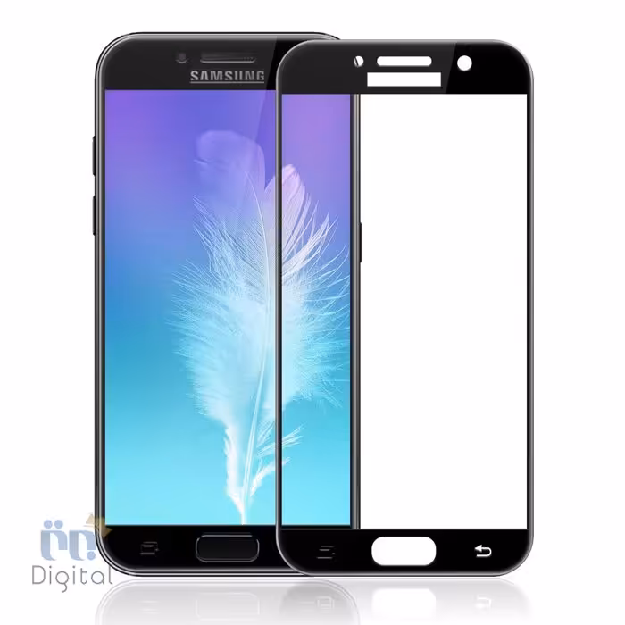 محافظ صفحه نمایش مدل Full Cover Tempered Glass مناسب برای Samsung Galaxy A7 2017