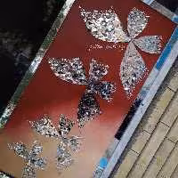 تابلو آینه کاری مدرن رقص پروانه