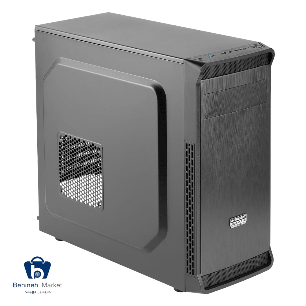 کیس کامپیوتر گرین مدل Oraman Plus