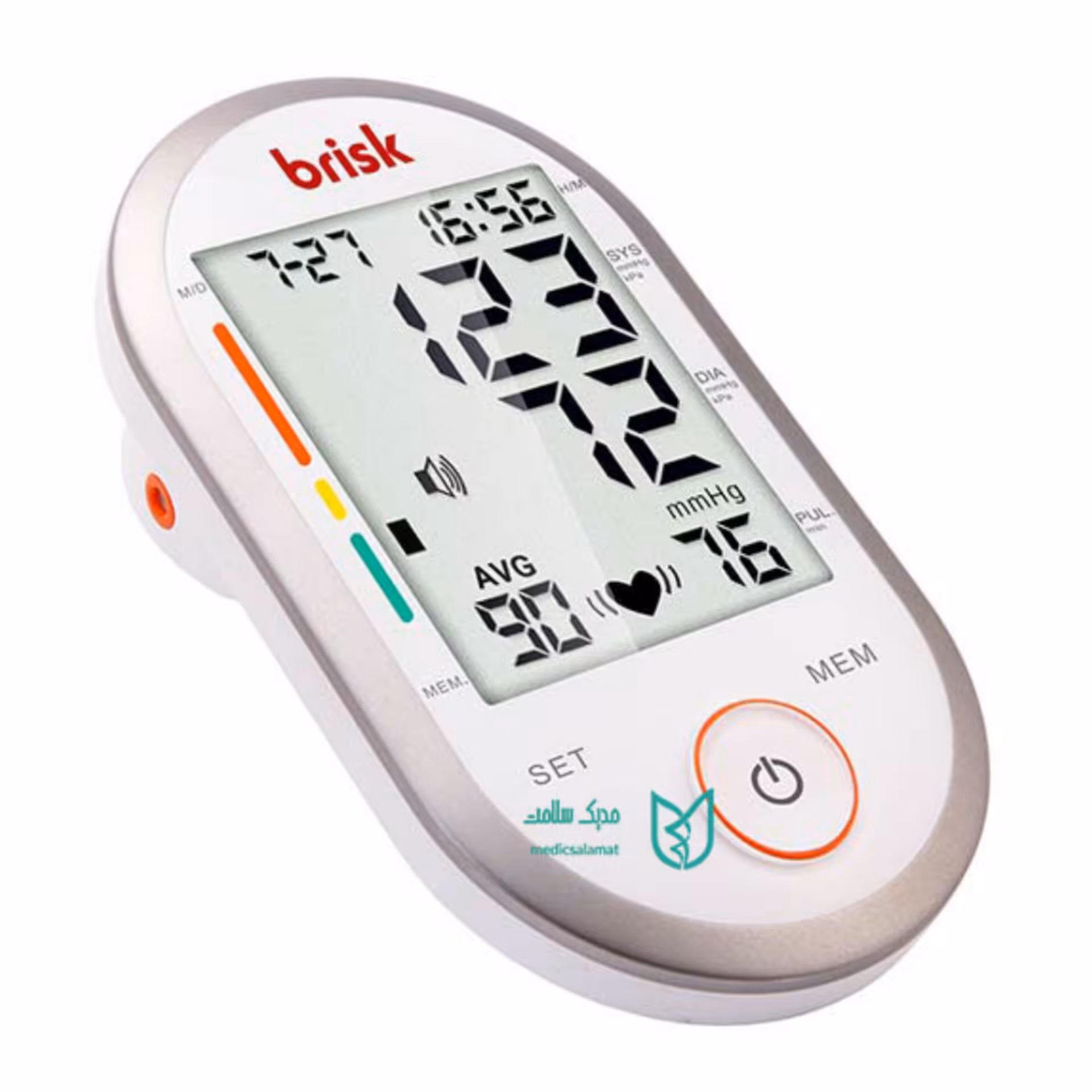 فشار سنج بازویی بریسک B28 brisk سخنگو گارانتی 912 روزه