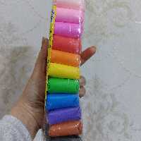 خمیر  کلی 12 رنگ خمیر مجسمه سازی خمیر سبک